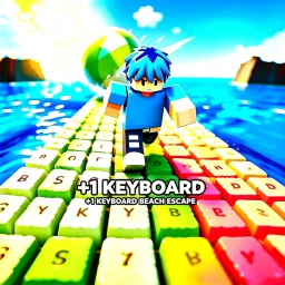 [⛱️] +1 Keyboard Sand Beach Escape | Sand & Water icon