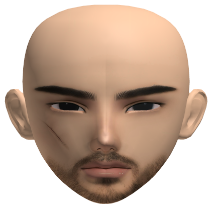 man face white skin Roblox item
