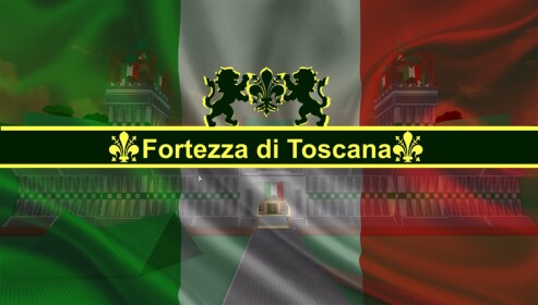 Fortezza di Toscana - Empire of Italy 1853