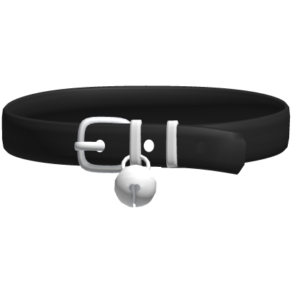 ꒰ kawaii black and silver collar bell thumbnail