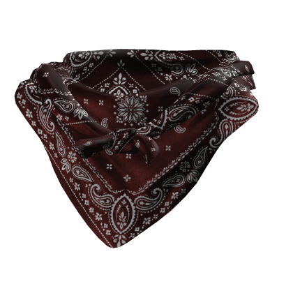 Tied Bandana Face Scarf 1.0