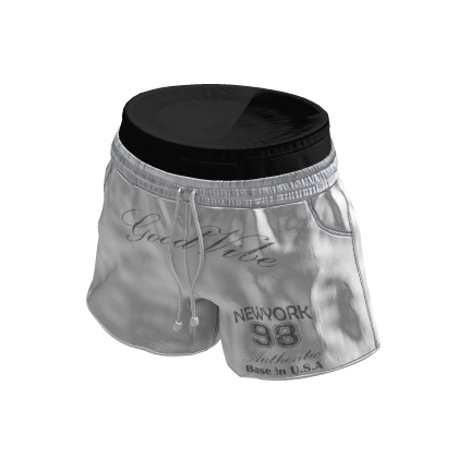 Stylish Shorts (White)