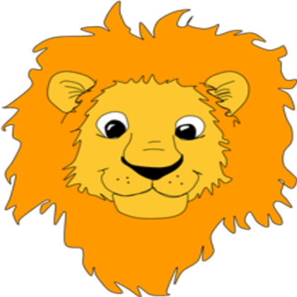 Cartoon Lion Roblox decal