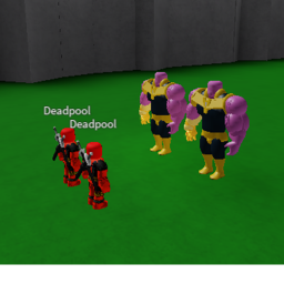 2 Thanos vs 2 Deadpool tycoon  [FREE VIP SERVERS]