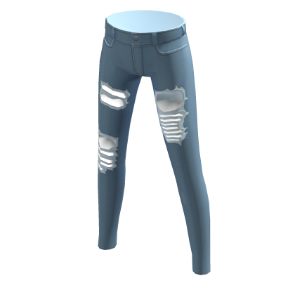 Ripped Blue Jeans thumbnail
