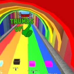 Slide Down 999,999,999 Miles A Rainbow icon
