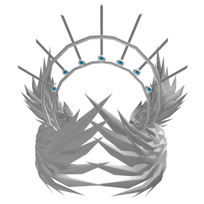 White Angelic Aesthetic Face Veil