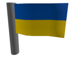 Classic Ukraine Flag