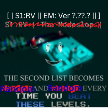 [ | S1:RV || EM: Ver 0.00.9 || ]