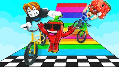 Bike Obby For Brainrots!