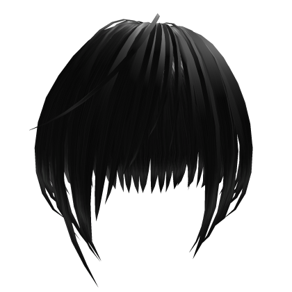Black Short Snow White Cute Bob Hair