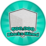 500,000 Blocks Mined