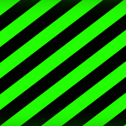 Green Caution Tape Stripes