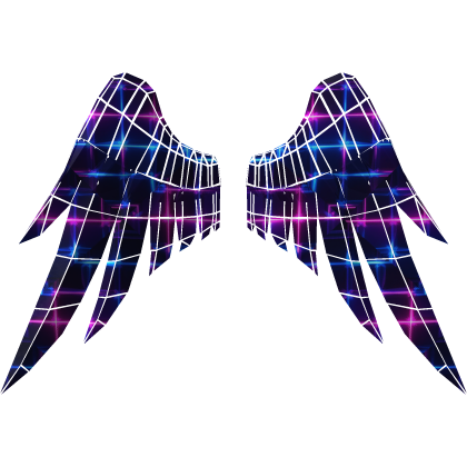 (GLOW) Cyberwave - Neon Vector WIngs Recolor Addon