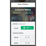 Robux pra galera