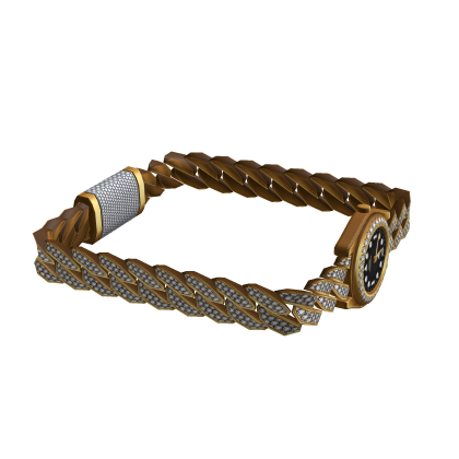Iced VVS Gold Watch R15 thumbnail