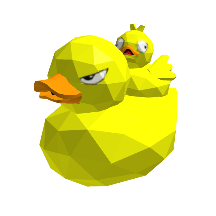Classic Yellow Duo Ducks Recolor (Addon)