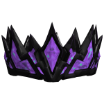 Wealthy Amethyst Shadow Gem Crown💜