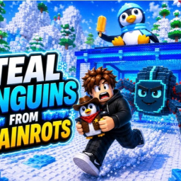 Steal Penguins From Brainrots