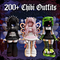 200+ Chibi Outfits 💖🖤 [UPD 🛍️]