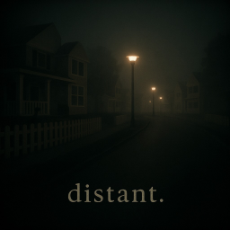 Distant.