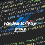 Random scriptly group