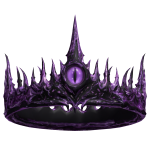 (CODE= 8474 ) Amethyst Gem Madness Eye crown