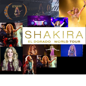 SHAKIRA -EL DORADO WORLD TOUR - STAGE