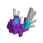 Studded Violet Valkyrie