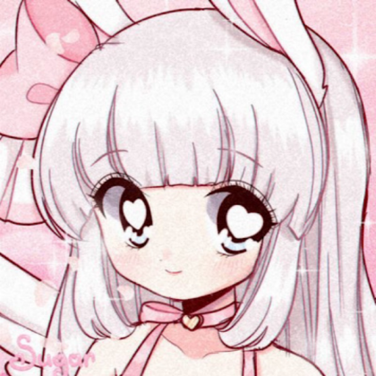Kawaii | Pink | Light Pink | Baby Pink | Bunny Roblox decal