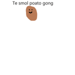 Te smol poato gong