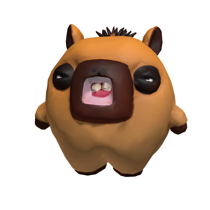 Fuggler Chunky Fuggs Capybara Plushie