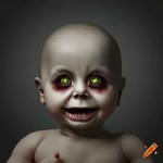 Uuuuuu ba ba creepy baby