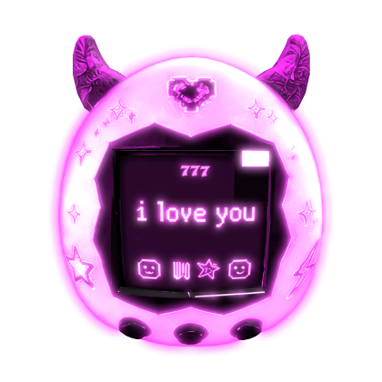 [GLOWING] Brillante mochila tamagotchi y2k MOEVkei