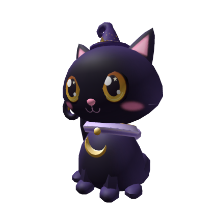 Moonlit Witch Shoulder Cat