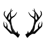 [⏳LIMITED] Black Sparkle Time Antlers