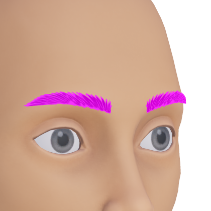 Natural Male Eyebrows Pink