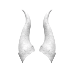 White Transcended Horns