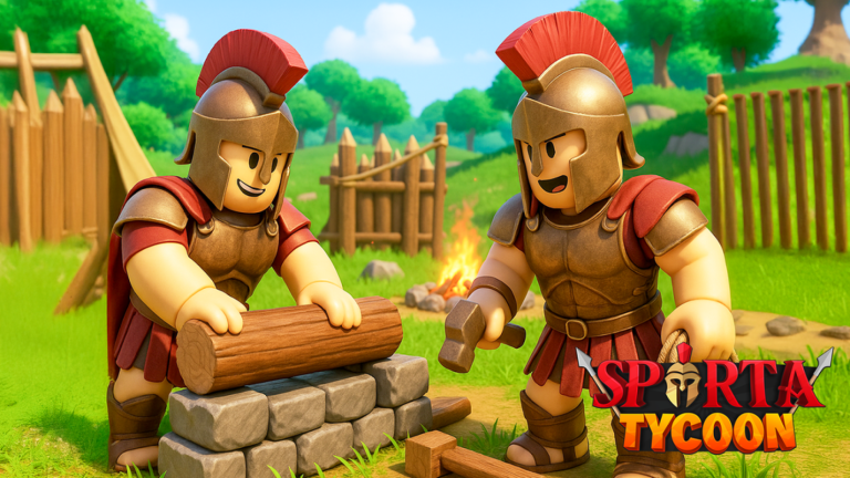 2 Player Sparta Tycoon ⚔️ screenshot 2