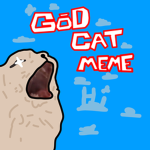 God Cat MEME