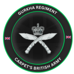 |BA| RGR Royal Gurkha Rifles.