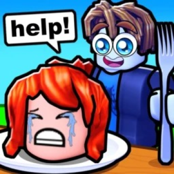 私を食べる!(2人のプレイヤーチームワークのオビー)