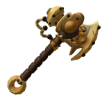 Gold-Punk Axe
