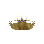 Gold Crown of Crystal Starlight