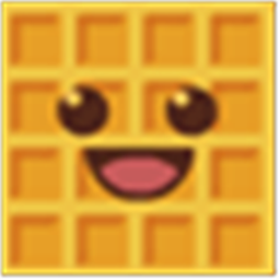 Waffle tower