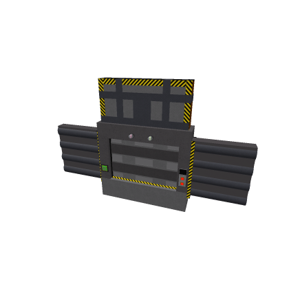 Bunker Blast Door [LockdownPanel Separated ver.]