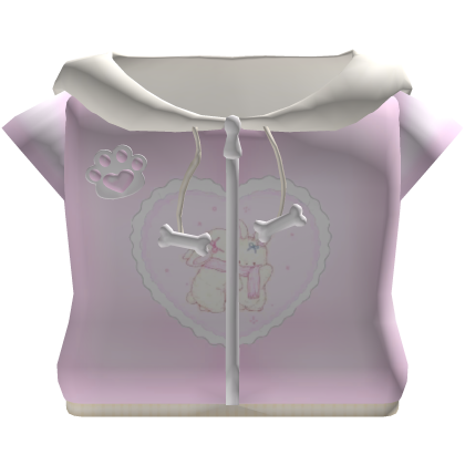 ♡⸝⸝ cute pink and yellow hoodie with bunny hood