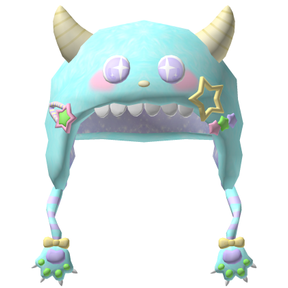 ♡ Cutesy blue space monster harajuku hood ♡ Roblox item