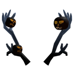 Pumpkin Antlers Blue