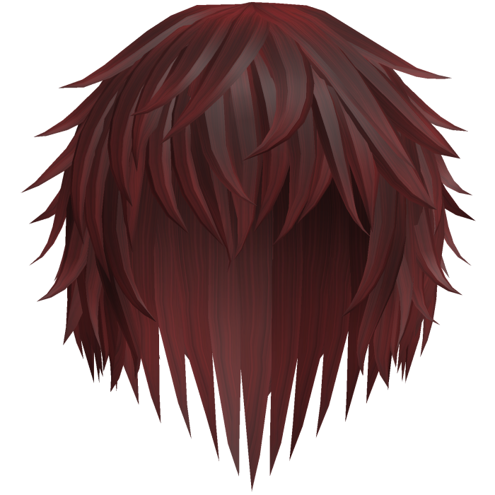 Red Vkei Emo Scene Hair